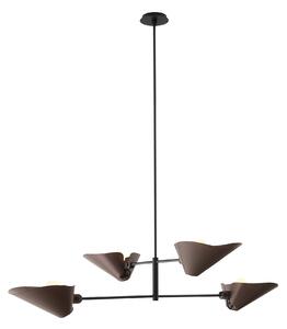 &Tradition - Bonnet Chandelier SC93 W140 D100 H140 cm Bronzed & Black - Takkronor - Space Copenhagen - Flerfärgad