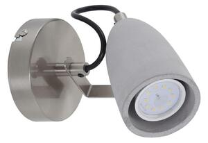 Briloner 2529-012 - LED väggspotlight THIMBLE 1xGU10/5W/230V betong