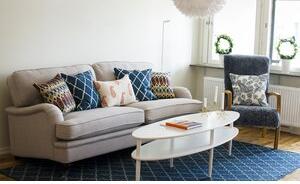 Howard Luxor soffa 5-sits - Ljus mullvad