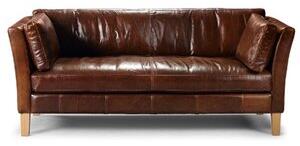 Movado 3-sits soffa - Aura 07 - Orange, Kallskum WE30 med silikonfibrer - Skinnsoffor, Soffor