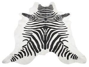 Zebra koskinn Svart/vit