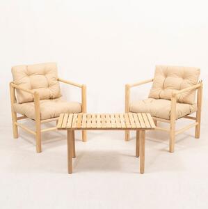 Hue Balkonggrupp 2-sits - Cremevit