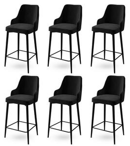 Barstol Ydra Six Svart - Svart