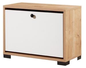 Comfortale Skoskåp 60 cm - Natur/Vit