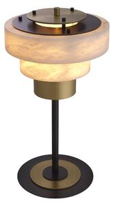 Zereno bordslampa mässing/alabaster 66,5cm