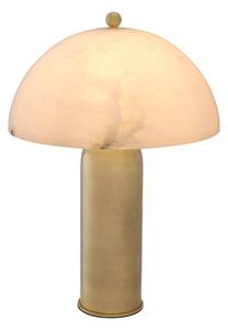 Lorenza bordslampa mässing/alabaster 58cm
