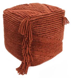 Rhapsody Pouf cover Sittpuff - Roströd 40x40