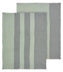 Blomus - GANO Set Of 2 Tea Towels - Kökshandduk - Desert Sage - H0,3 x L50 x W70 cm