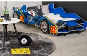 Formel F1 barnsäng - Blå