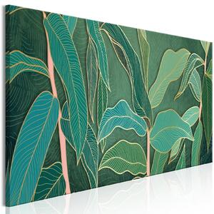Canvas Tavla - Exotic Views Narrow - 90x30
