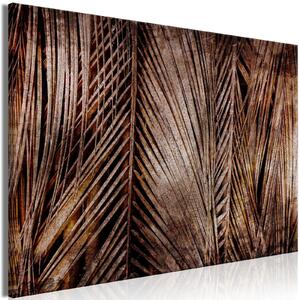Canvas Tavla - Dark Palms Wide - 60x40