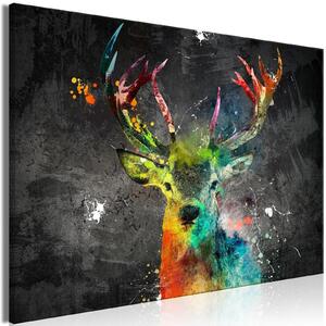 Canvas Tavla - Rainbow Deer Wide - 60x40