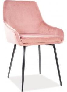 2 st Albi matstol - Rosa sammet - Klädda & stoppade stolar, Matstolar & Köksstolar, Stolar