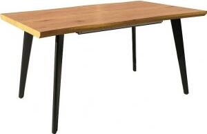 Fresno matbord 120-180 cm - Ek/svart - Övriga matbord, Matbord, Bord