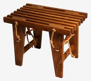 Hillerstorp - Bänk Ecobench 60 Cm Ask - Brun - Bänkar - Från Homeroom