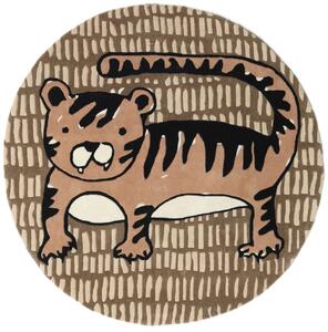 Cool Cat Matta - Taupe brun / Beige Ø 150
