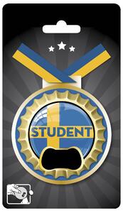 Medalj/kapsylöppnare student