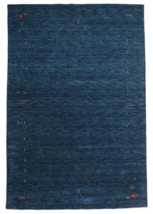Gabbeh Loom Frame Matta - Mörkblå 190x290