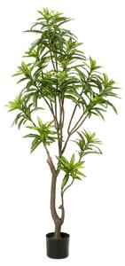 Emerald Konstväxt Dracaena-träd 155 cm grön