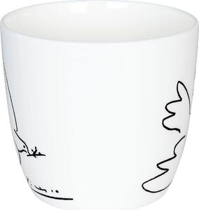 Könitz - Mugg Picasso Djur Picasso - Vit - Koppar & muggar - Från Homeroom