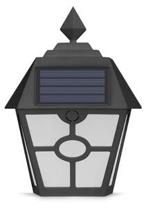 LED Solcellsvägglampa LED/1,2V 600mAh IP44 svart