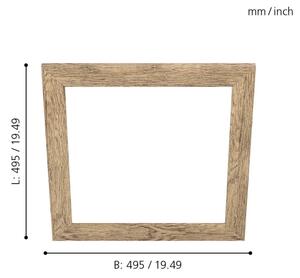 Eglo 99432 - Armaturram SALOBRENA 450x450 mm