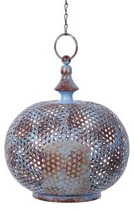 Luxform Orientalisk trädgårdslampa LED Damascus blå