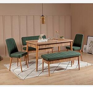 Set med bord och stolar (5 delar) Vina 0701