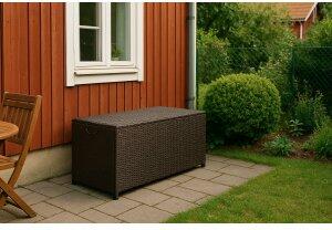 Alma dynbox brun konstrotting