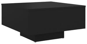 Soffbord svart 60x60x31,5 cm konstruerat trä