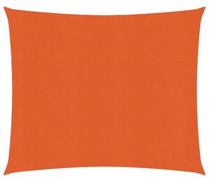 Solsegel 160 g/m² orange 3,6x3,6 m HDPE