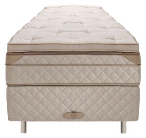 DUX - Dux 80 resårbotten/ Dux 80 resårmadrass fast/ Top Pad Bäddmadrass 80x200 cm/ Rund oatmeal 12 cm - Sängar - Beige