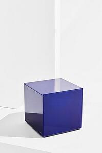 Pop kub i färgat glas 35x35 cm