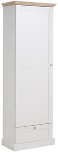 TERANCE Garderob 60 Vit/Brun -