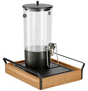 VEGA Dryckesdispenser Esino enkel 1/2; 35.4x38.6x42 cm (LxBxH); Ek/Svart