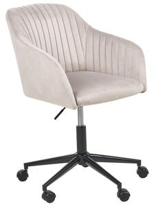 Kontorsstol Venice Beige/svart - Beige/svart