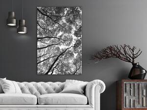 Canvas Tavla - High Trees Vertical - 40x60