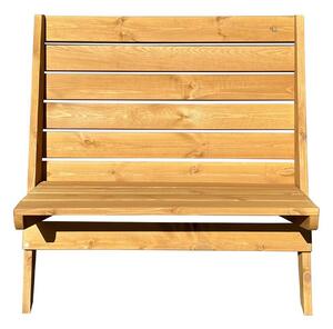 Utestol EcoFurn Granny Double Furu Oljad Natur - Natur