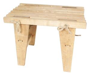 Bänk Utomhus EcoFurn Ecobench 60 cm Al Svart Oljad - Al Svart Oljad