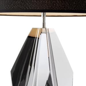 Setai bordslampa svart/rökkristall 71,5cm