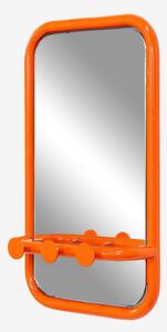 Spinder Design - Retro Spegel - Orange - Små speglar - Från Homeroom