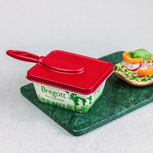 Brelock, lock med smörkniv, 600 g Röd