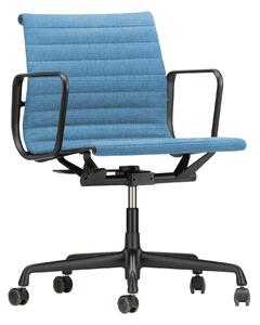 Vitra - EA 117, Svart Bas, Tyg: Kat. F60 - Hopsak - 83 - Kontorsstolar - Charles & Ray Eames - Blå
