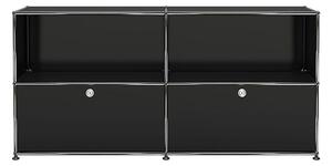 USM - USM Haller 36 sideboard Graphite Black - Skänkar och sideboards - Fritz Haller,Paul Schärer - Svart - Metall