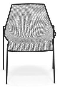EMU - Heaven Chair, Black, No Cushion - Balkong- och caféstolar - Jean-Marie Massaud - Svart