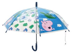 Paraply Peppa Pig Pretty flowers Gul Mint Ø 76 cm