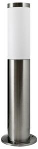 LED RGBW dimbar utomhuslampa LIVIA 1xE27/6,5W/230V 45 cm IP44 silver