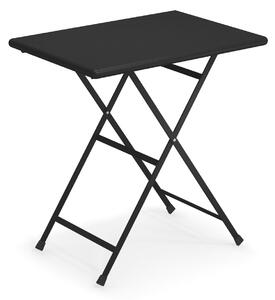 EMU - Arc en Ciel Folding Table 70 cm, Black - Balkong- och cafébord - Svart - Metall