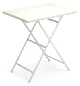 EMU - Arc en Ciel Folding Table 70 cm, Matt White - Balkong- och cafébord - Vit - Metall