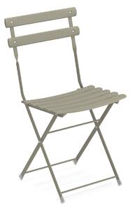 EMU - Arc en Ciel Folding Chair, Grey/Green - Balkong- och caféstolar - Grön